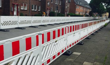 Absperrschrankengitter