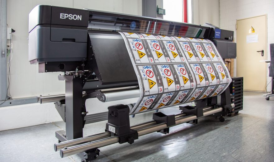 Digitaldruckmaschine Epson 880x520