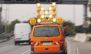 Blinkpfeil LP15, Vorwarnleuchten